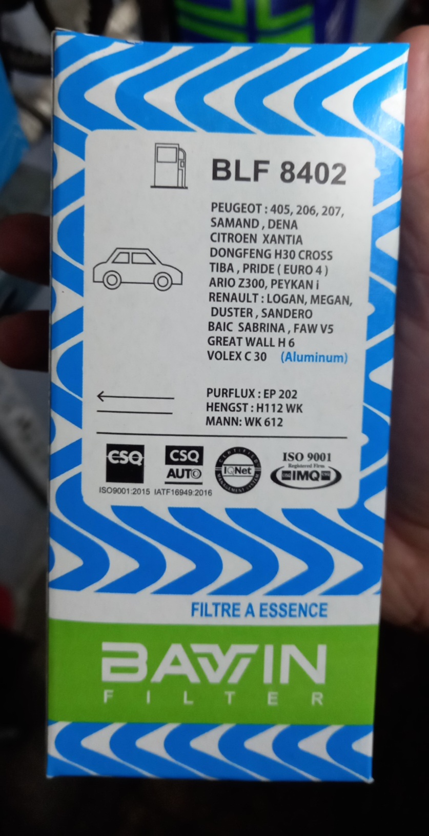 خرید فیلتر بنزین باوین مدل BLF8402 مناسب برای دنا و رنو مگان و...