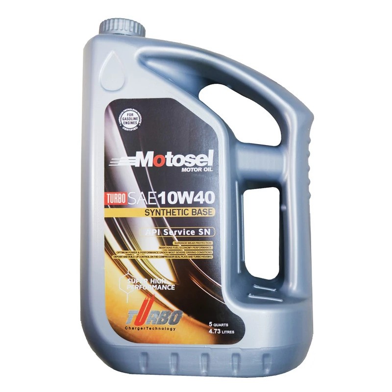 خرید روغن موتور 10w-40 SN موتوسل مناسب خودرو های توربو شارژ